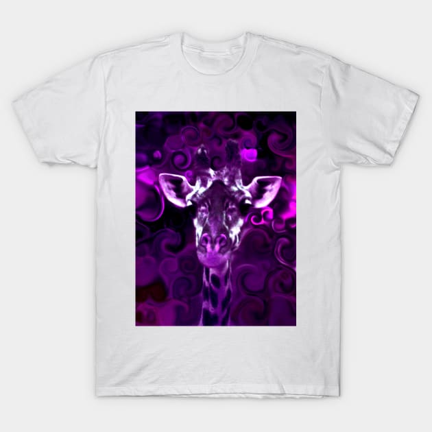 Closeup Purple T-Shirt by BlakCircleGirl